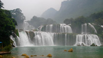cascade de Ban Gioc, Cao Bang au Vietnam