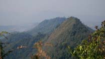 The Pu Huot Peak where General Giap observed the Battle of Dien Bien Phu from