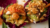 Salade de fruits de mer à Hanoï
