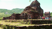 Les ruines des chams My Son Vietnam
