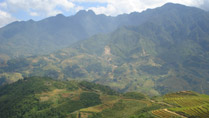 The Hoang Lien Mountain at Sapa