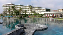 A luxury resort at Sam Son Beach