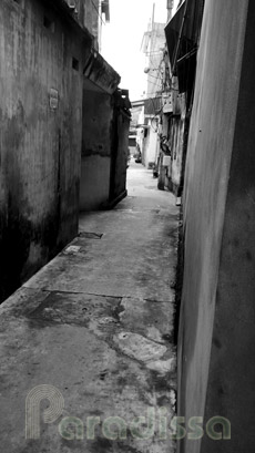 A narry village alley in Bac Ninh