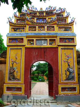 An internal gate inside Hue Imperial Citadel