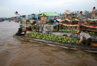 Marché flottant de Cai Rang