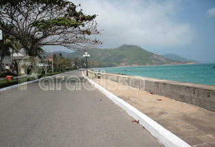 Waterfront Road on Con Dao Island 