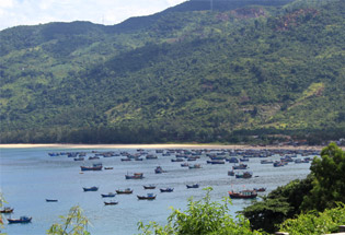 The fishing port at Dai Lanh