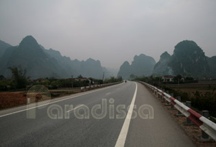 The new big road at Chi Lang Passage - Lang Son