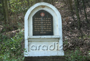 Memorial at Binh Ca Tuyen Quang