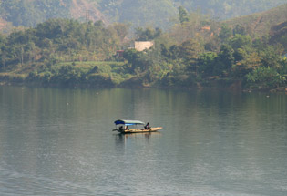 The Gam River at Chiem Hoa