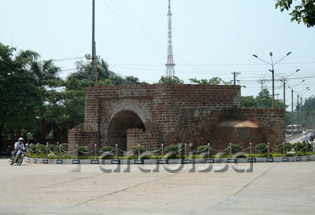 An old gate of the Mac Citadel in Tuyen Quang Town