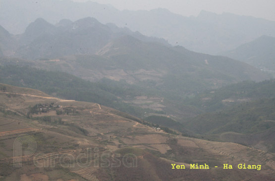 Mountains at Yen Minh