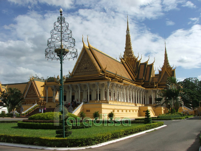 The Silver Pagoda in Phnom Penh, Cambodia