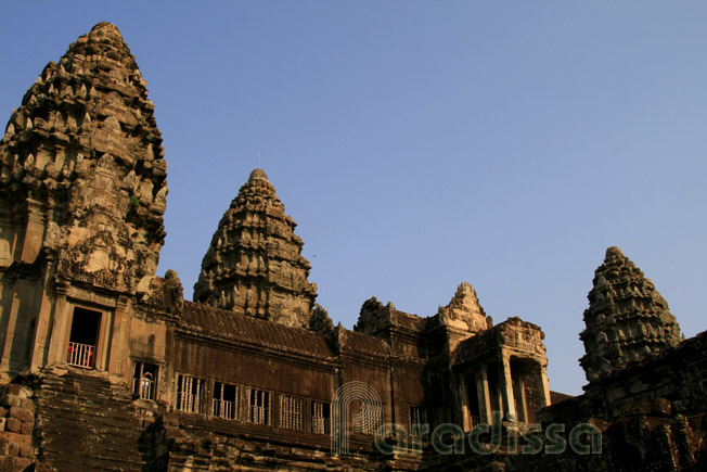 The upper level of Angkor Wat