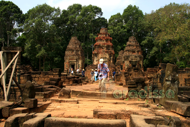 Preah Ko Temple, Roluos Group, Siem Reap, Cambodia