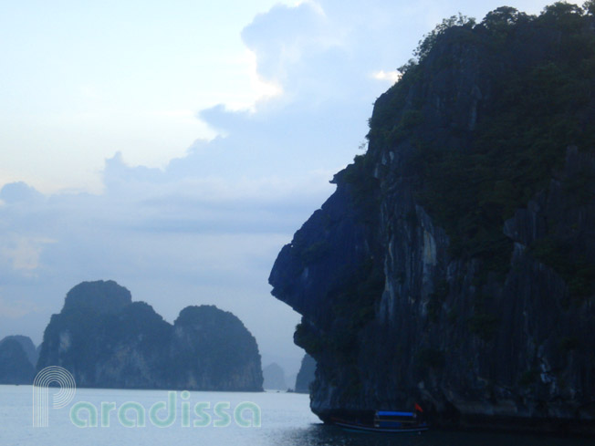 The Human Head Island on Halong Bay Vietnam