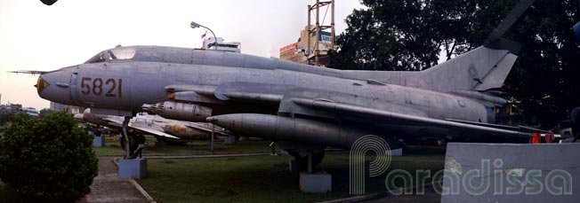 The Airforce and Air Defense Museum in Hanoi, Vietnam