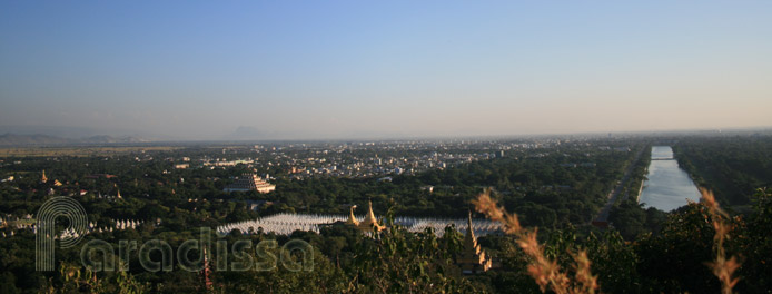 Panorama of Mandalay