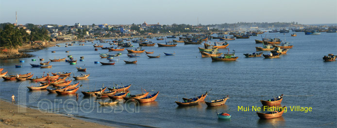 Village de  pêcheurs de Mui Ne, Phan Thiet