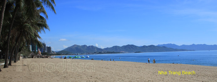 La plage de Nha Trang