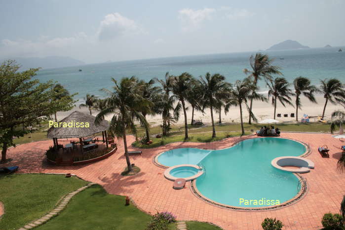 A luxury beach resort on the An Hai Beach, Con Son (Con Dao) Island Vietnam