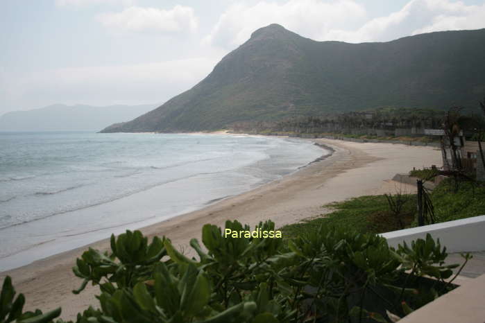 A luxury resort with a private beach on the Con Son Island (Con Dao)