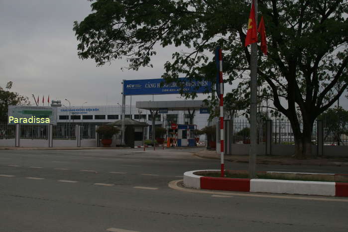 Gate of Dien Bien Phu Airport