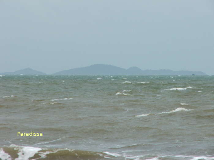 The sea of Kien Giang viewed from Ha Tien Town