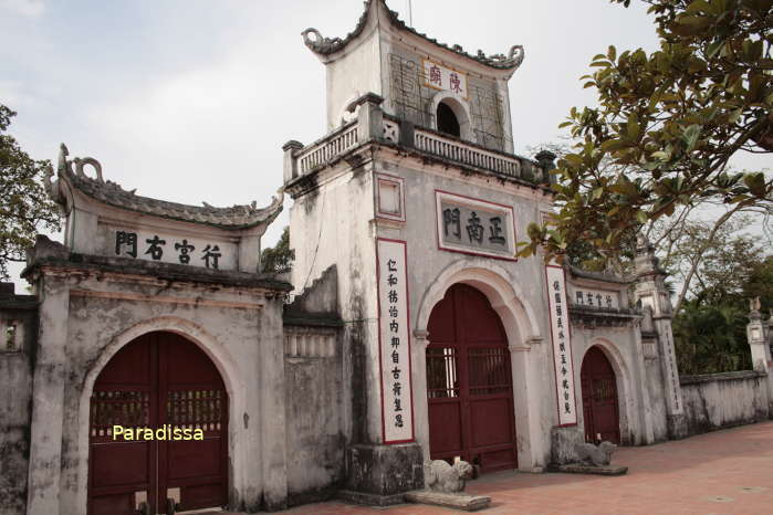 The Tran Temple in Nam Dinh Vietnam
