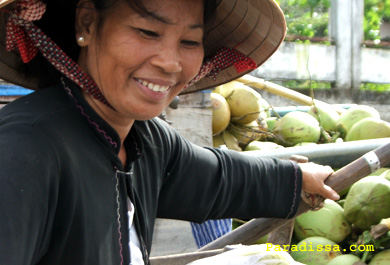 Marche Flottant sur le Mekong Vietnam Marche Flottant sur le Mekong Vietnam