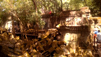 Inside Beng Mealea Temple