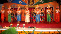 A Khmer cultural show at Siem Reap, Cambodia