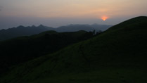 sunrise over Dong Cao