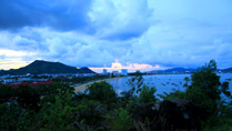 Splendid city of Quy Nhon at night