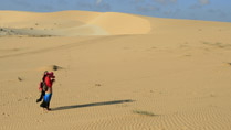 The White Sand Dune, Binh Thuan The White Sand Dune, Binh Thuan