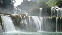 The Ban Gioc Waterfall