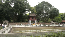 The Temple of Literature in Hanoi