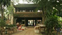 Entrance to the Mia Pagoda in Duong Lam, Ha Tay, Son Tay, Vietnam