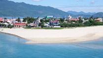 The Lang Co Beach in Hue The Lang Co Beach in Hue