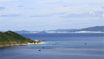 La plage de Doc Let, Khanh Hoa