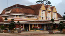 La gare de Da Lat, au Vietnam