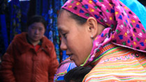 A Hmong at Bac Ha Market