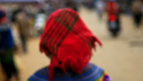 A Hmong at Can Cau Market