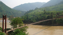 The Chay River at Coc Ly, Lao Cai