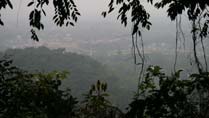 A view from top of the Hung Kings' Temple in Phu Tho, Vietnam