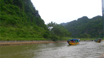 The Son River at Phong Nha Ke Bang