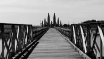 Le pont de Hien Luong dans la Zone Démilitarisée Vietnam