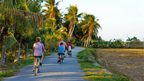 Bike tour at Vinh Long