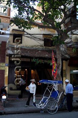 Old house in the Old Quarter of Hanoi