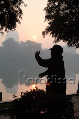 Tai Chi by the Hoan Kiem Lake